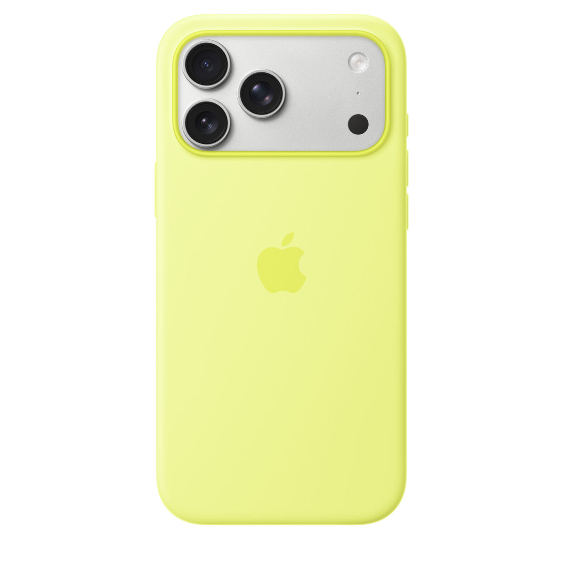 IPhone 17 Pro Max Silicone Case - Neon Yellow