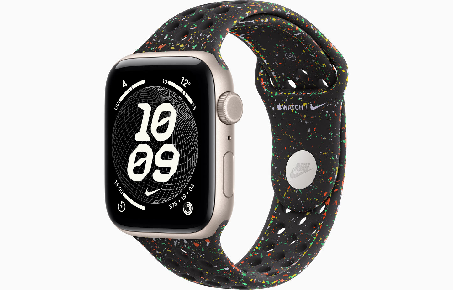 Apple Watch SE3 GPS+Cellular 40mm Midnight Alumnium Case with Midnight Sports Band - S/M